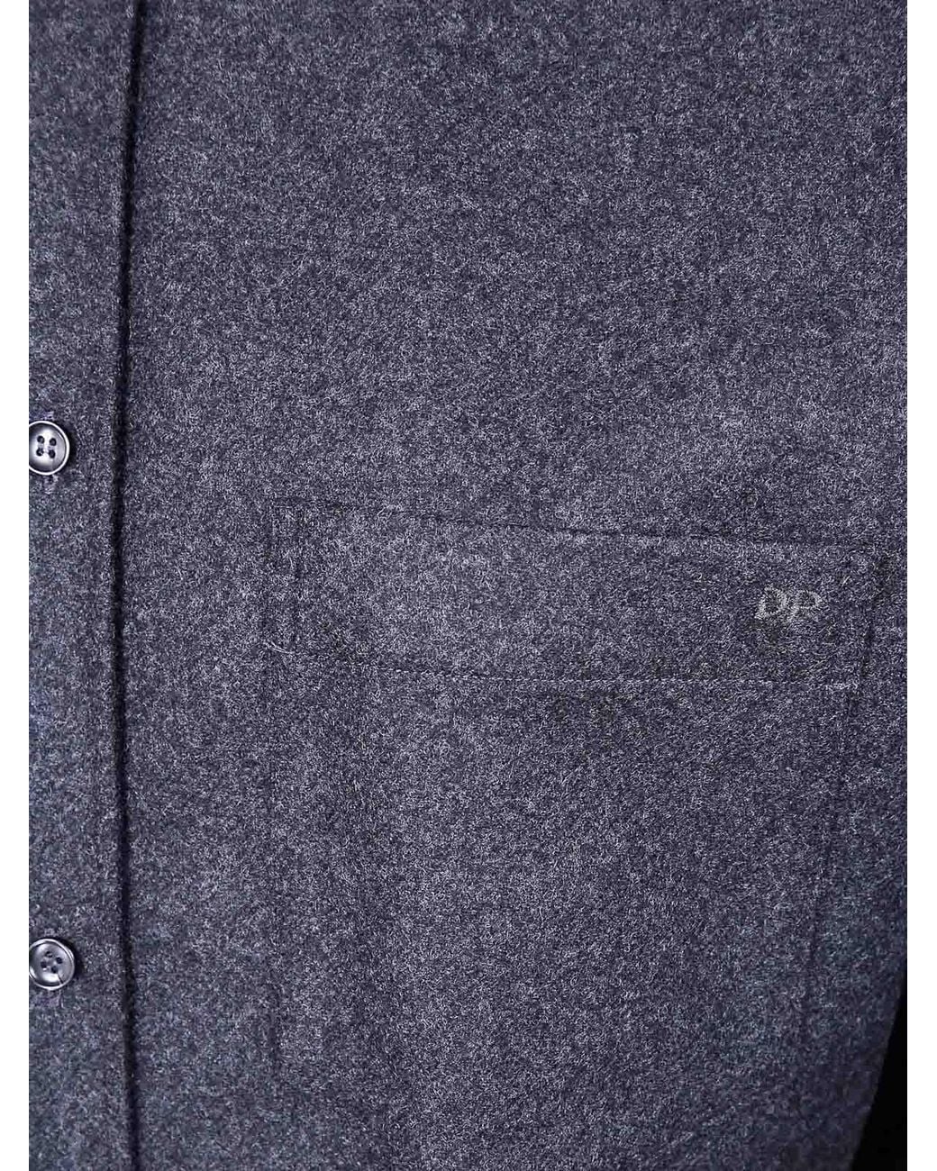 DARKPARK Blue Anne Wool Tailored Shirt