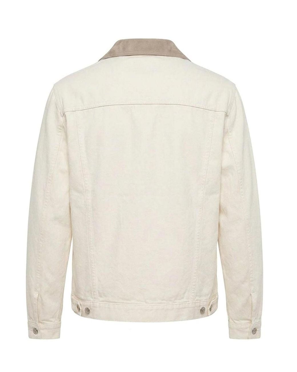 Brunello Cucinelli Natural Garment-Dyed Outerwear Jacket for men