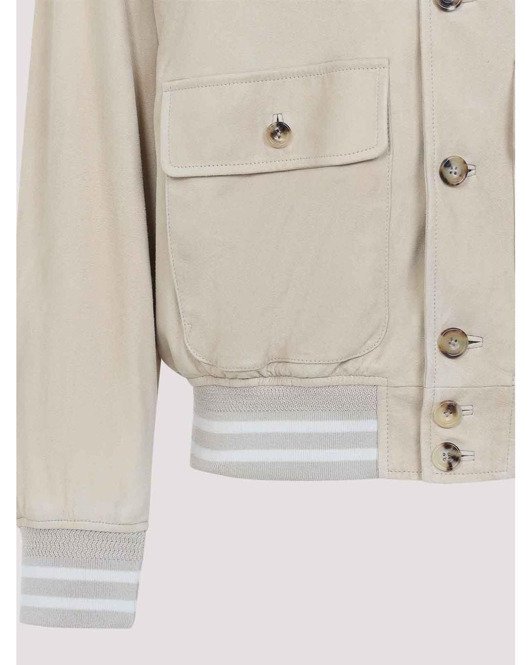 Ralph Lauren Natural Bomber Jacket for men