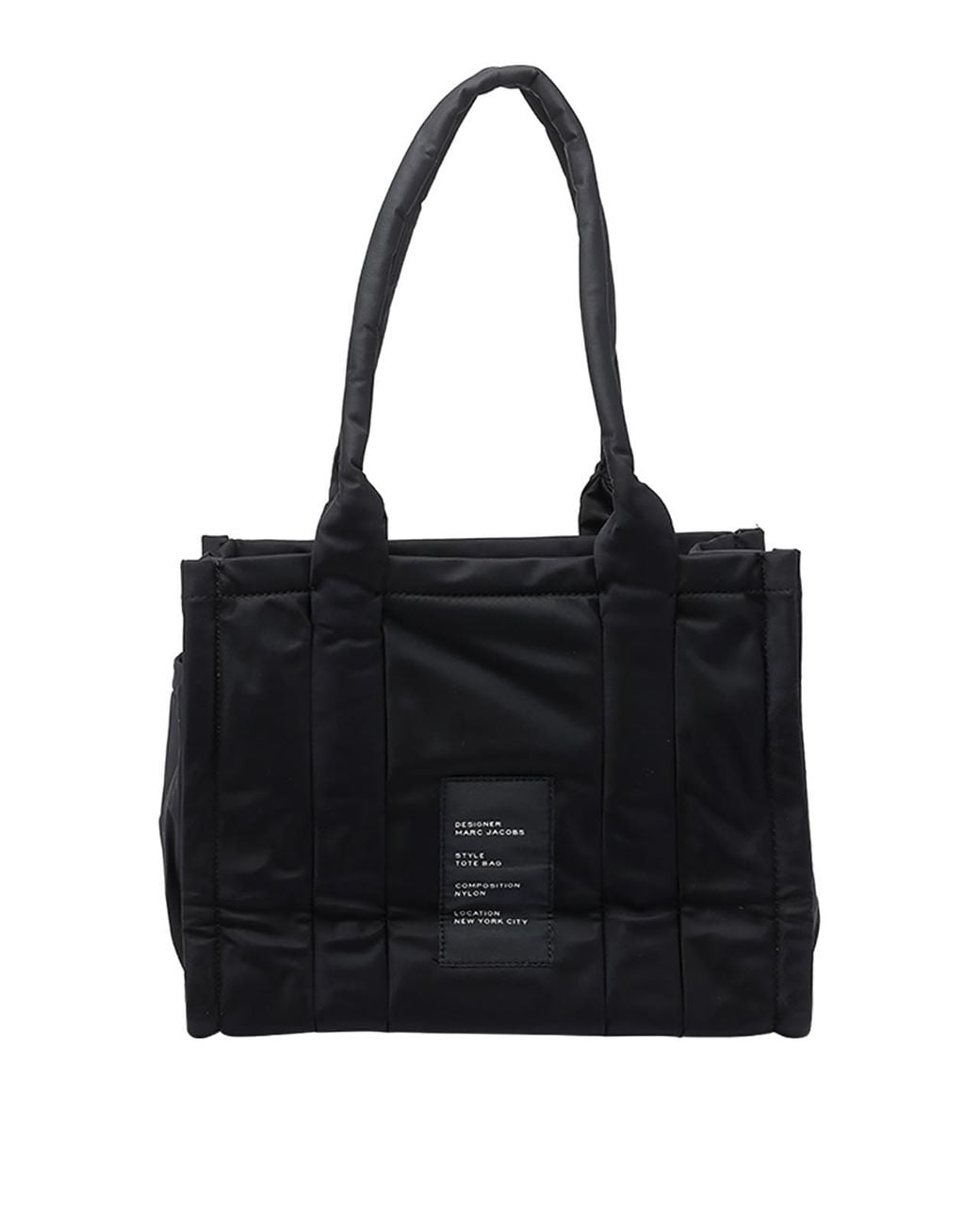 Marc Jacobs Black The Puffy Nylon Medium Tote Bag