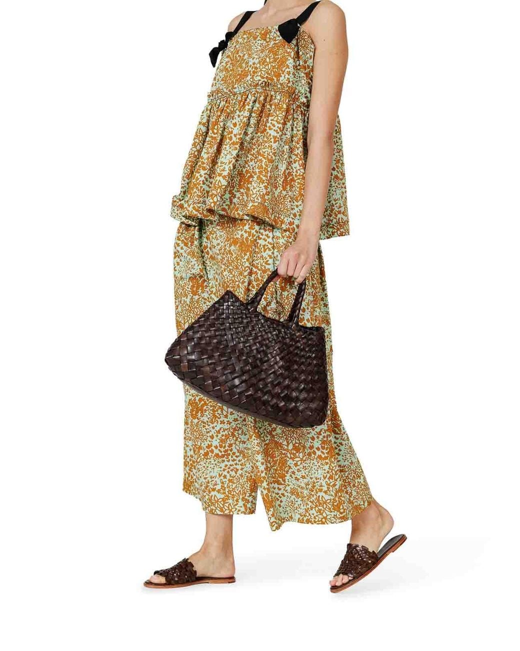 Dragon Diffusion Black Santa Croce Small Leather Bag