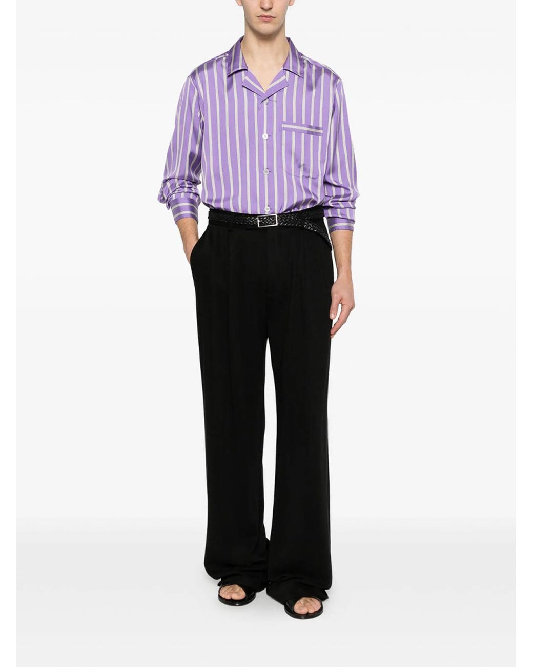 Camicia di Tom Ford in Purple da Uomo
