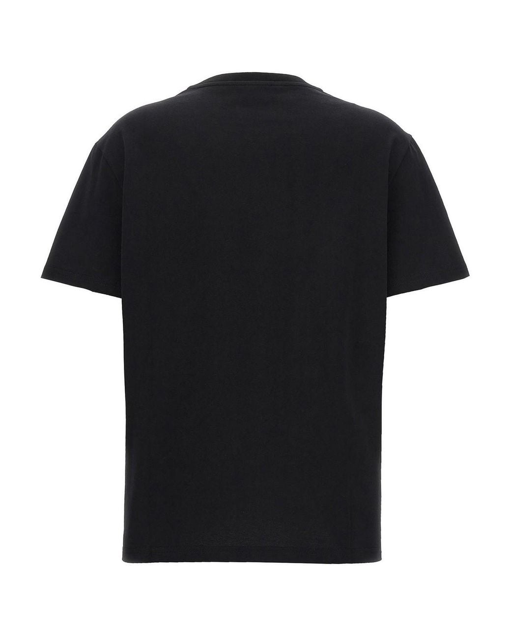 Etro Black Logo Embroidery T-Shirt