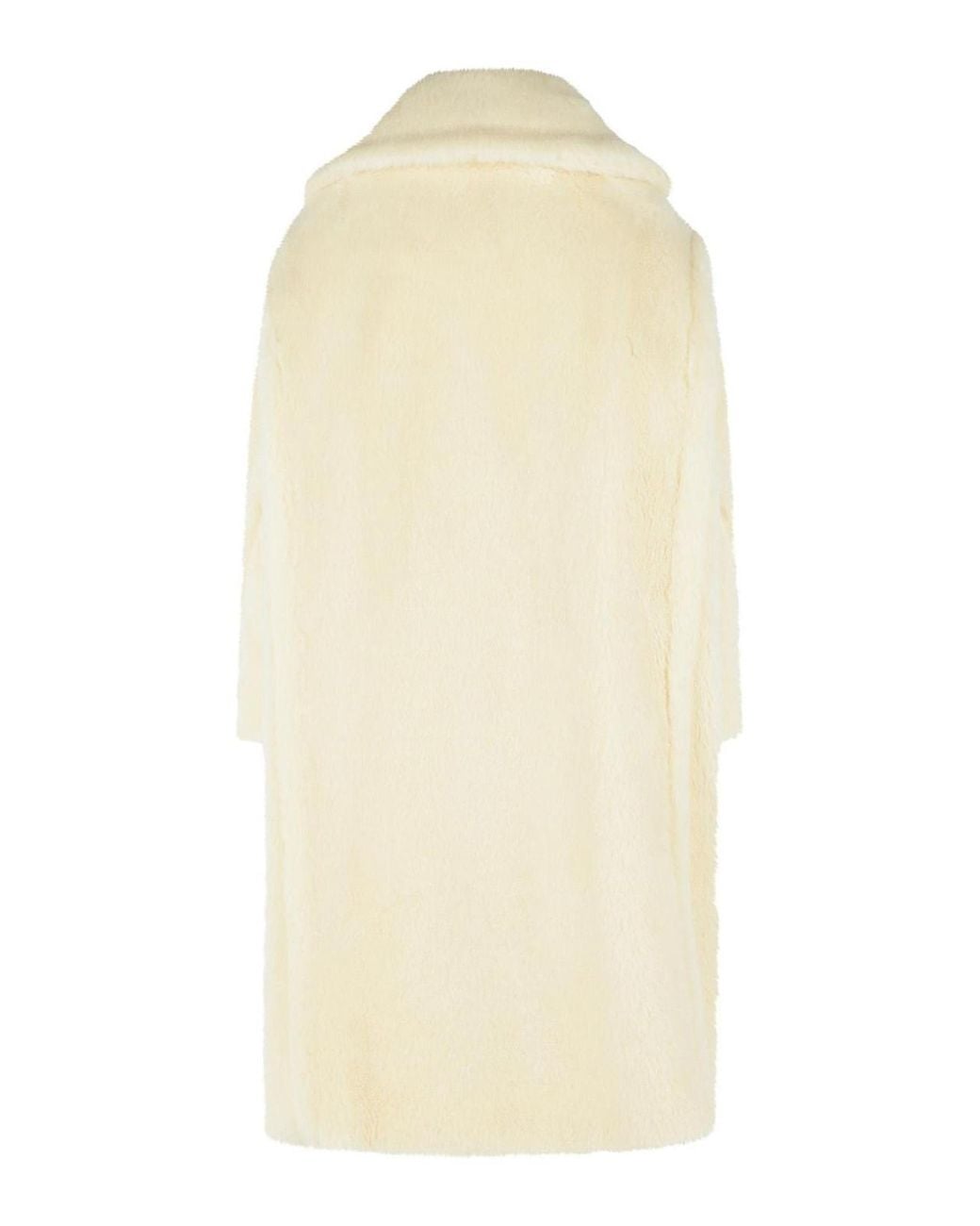 Max Mara Natural Tedgirl Alpaca And Wool Coat