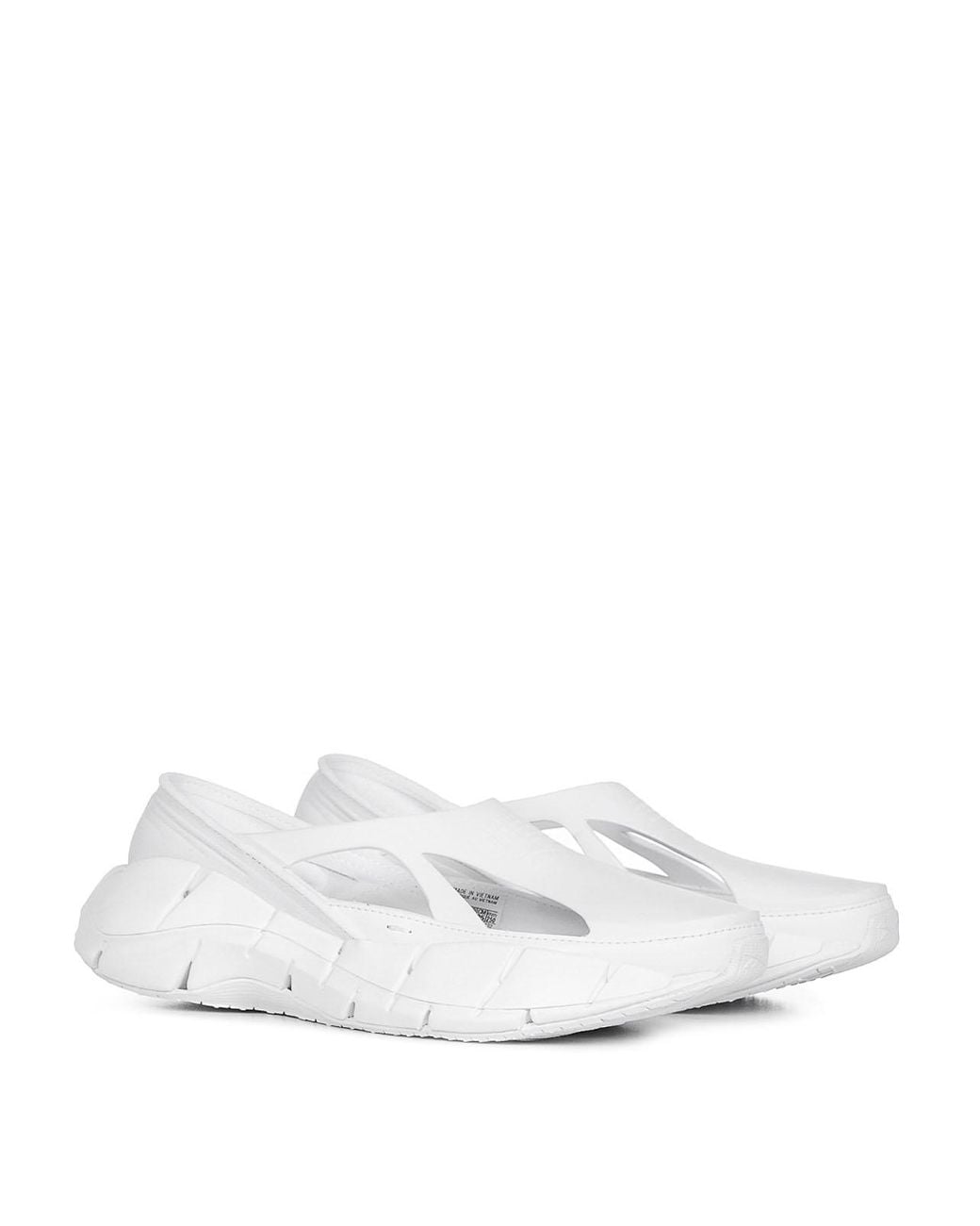 Maison Margiela White Fabric Sneakers