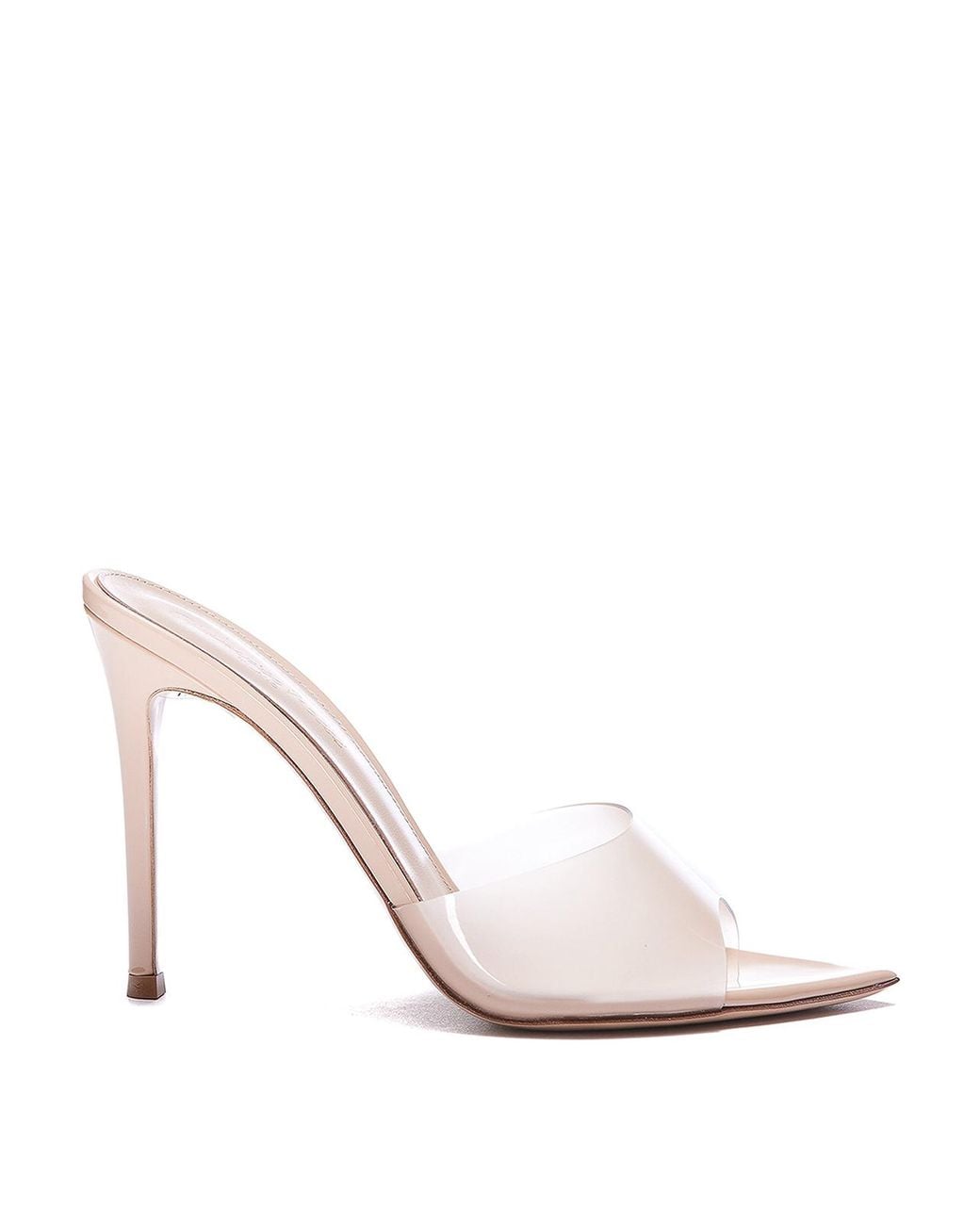 Gianvito Rossi White Leather Sandals