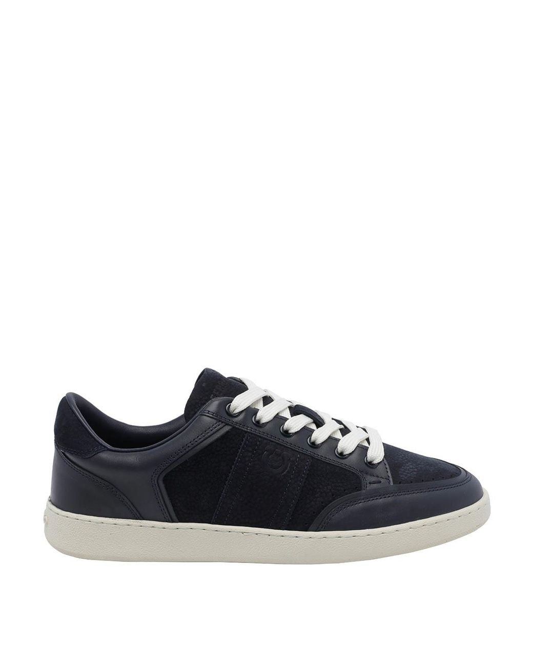 Ferragamo Black Signature Sneakers for men