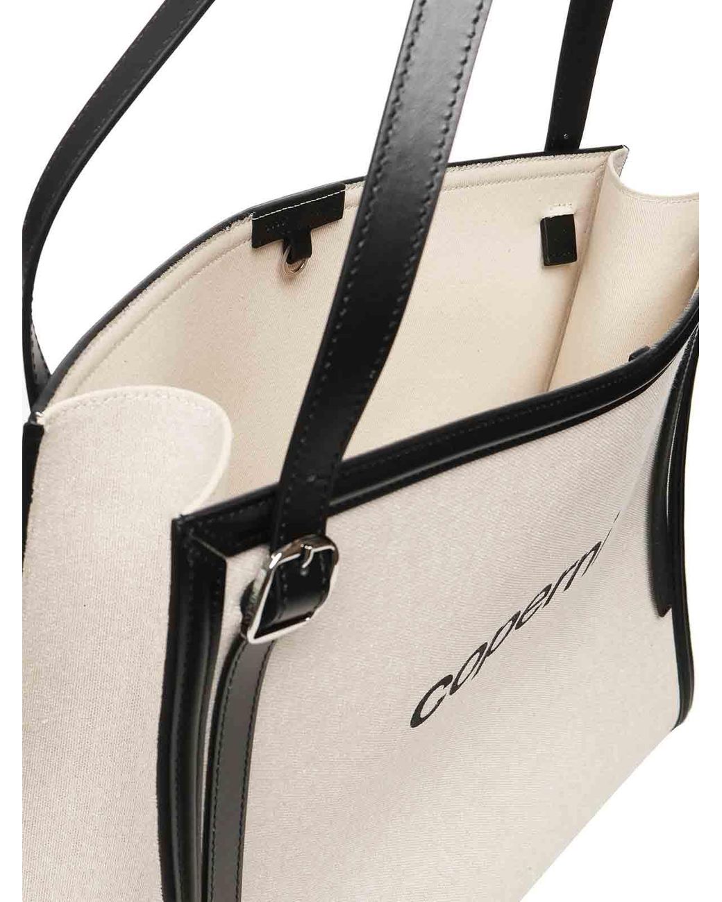 Coperni Natural Logo Tote Bag