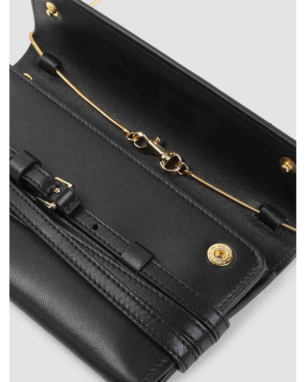 Moschino Black Clutch