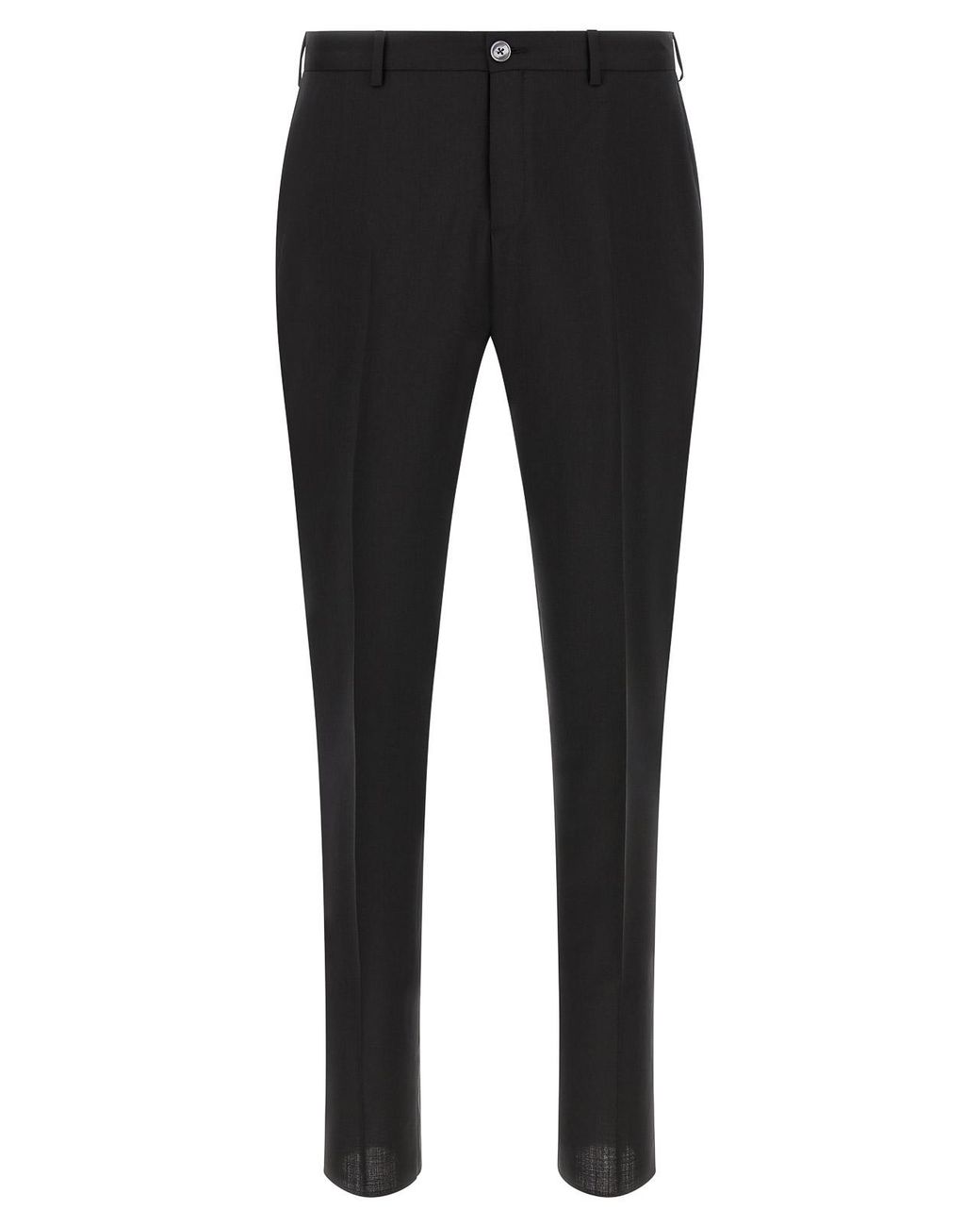 Pal Zileri Black Wool And Satin Dress for men