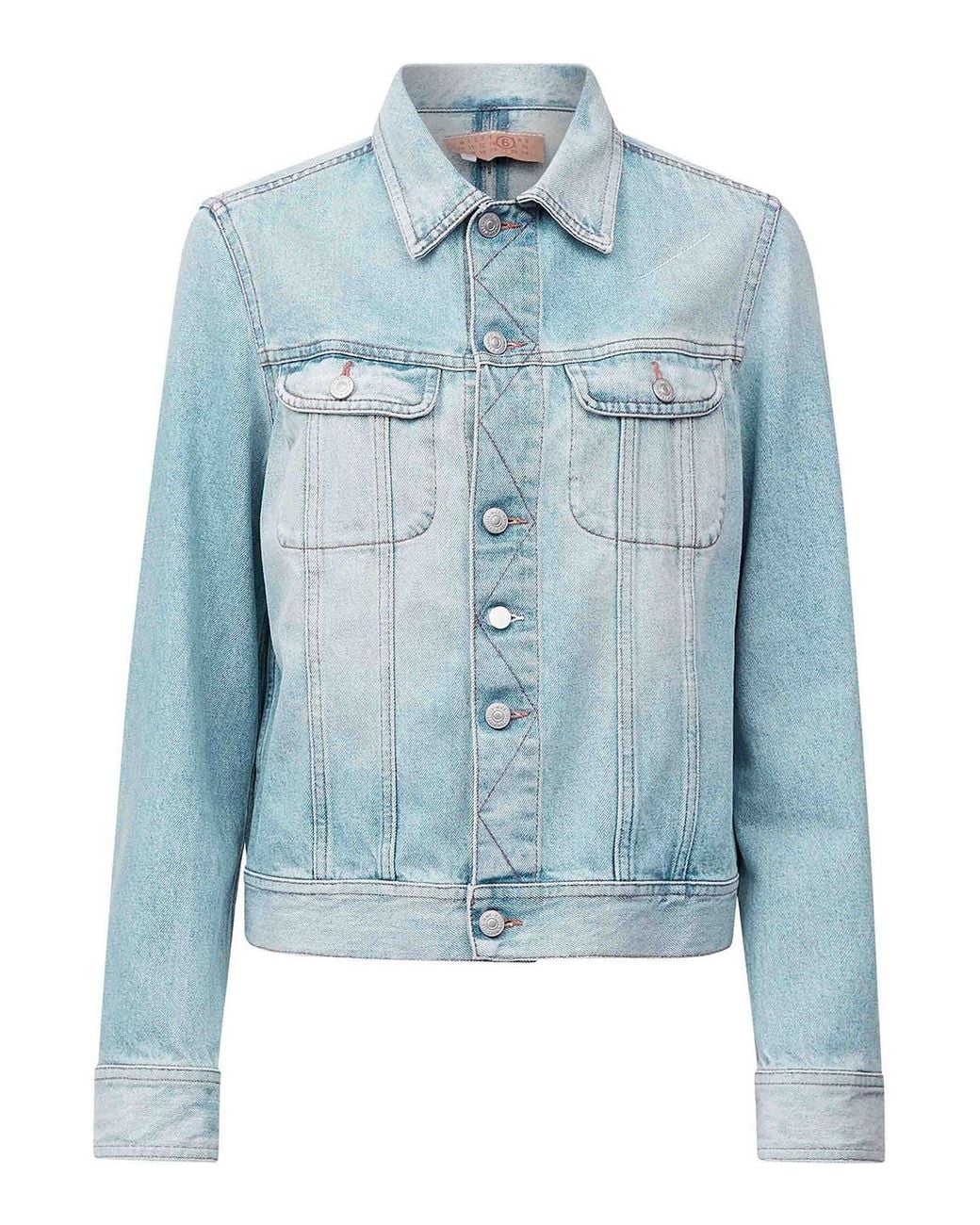 MM6 by Maison Margiela Blue Sportsjacket