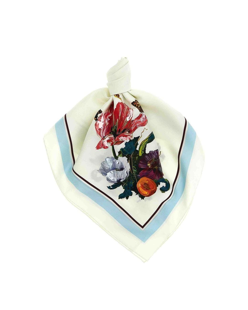 Maison Margiela White Four Stitches' Scarf