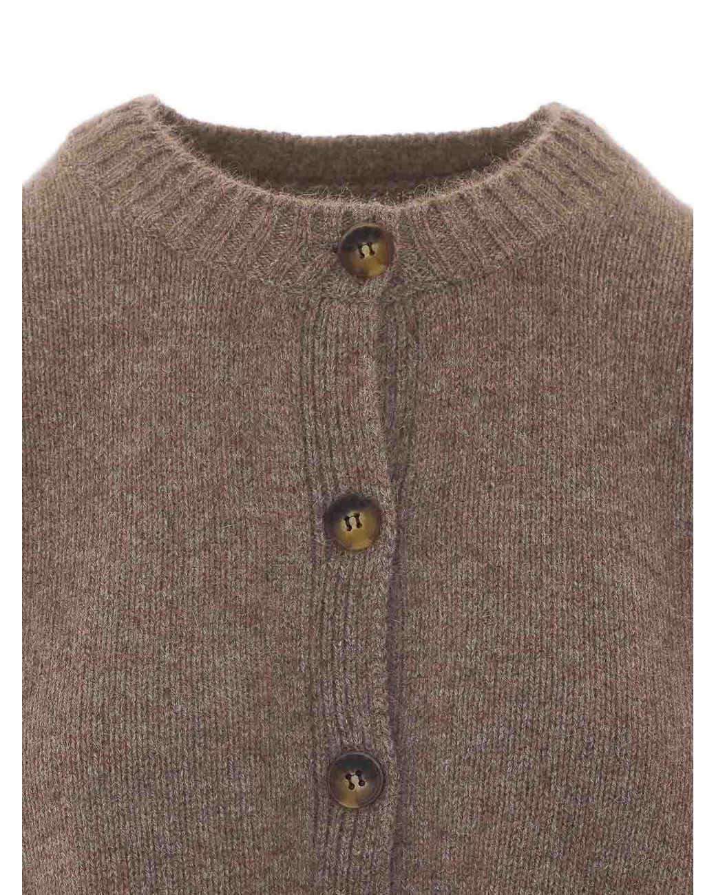 Loulou de Saison Brown Remus Cardigan