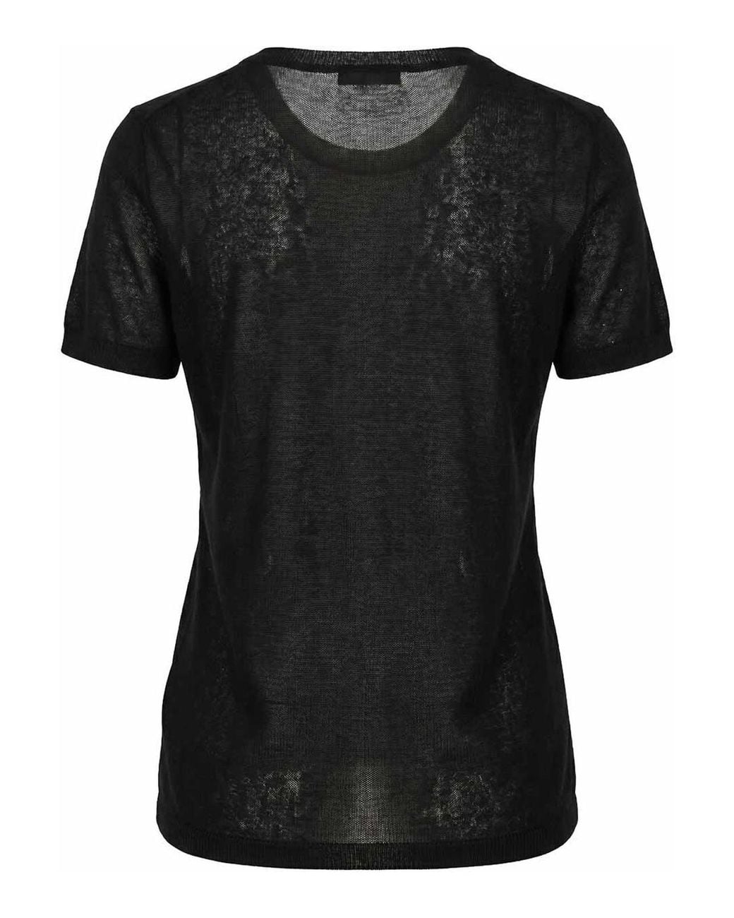 Malo Black Round Neck Sweater