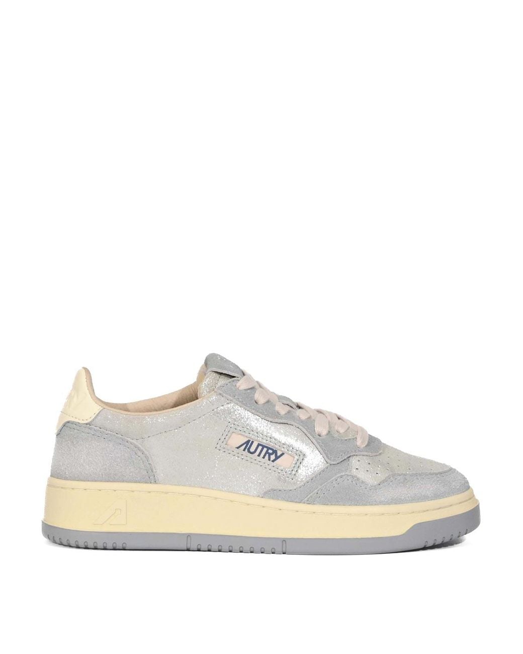Autry White Medalist Low Sneakers