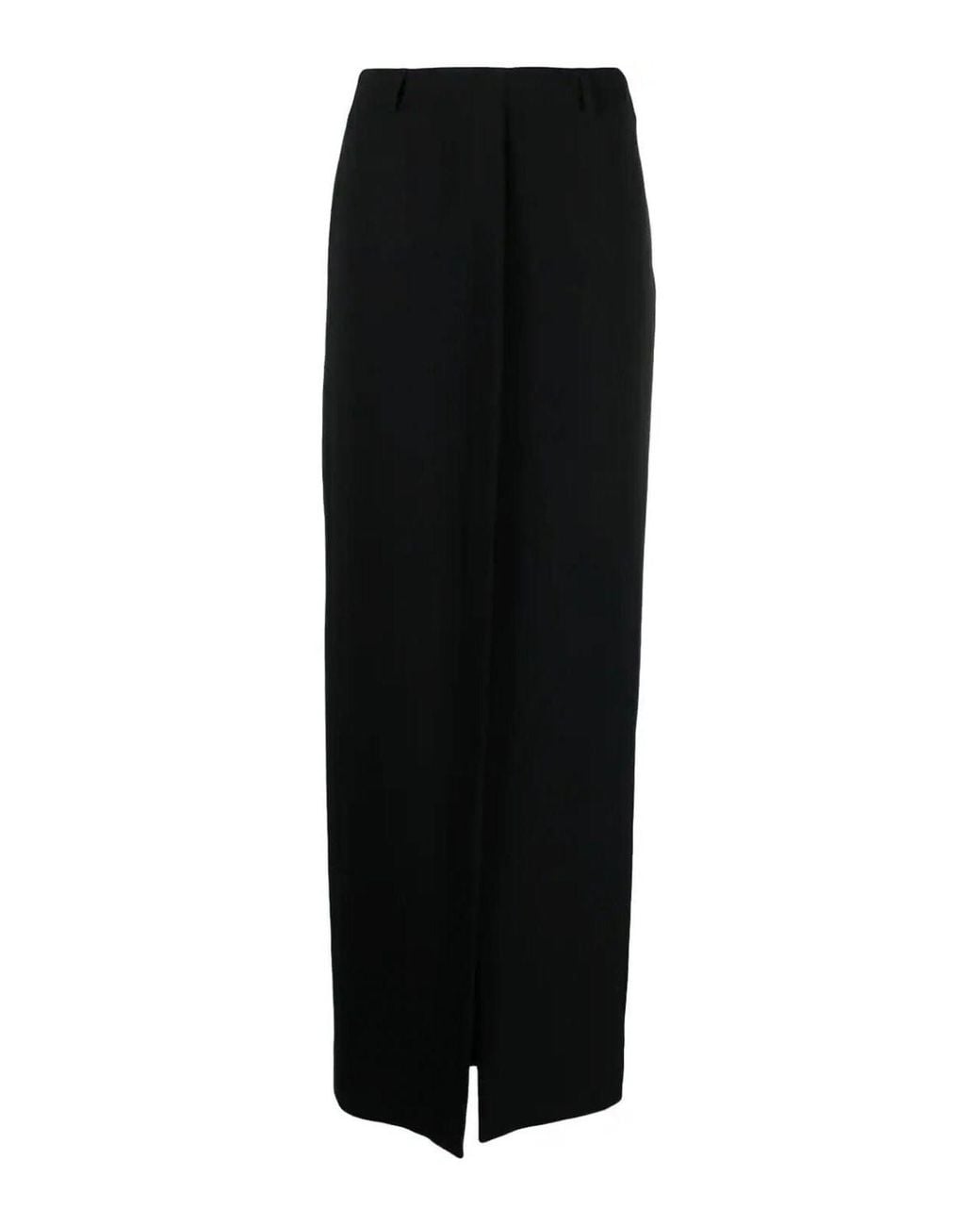 Dries Van Noten Black Midi Skirt