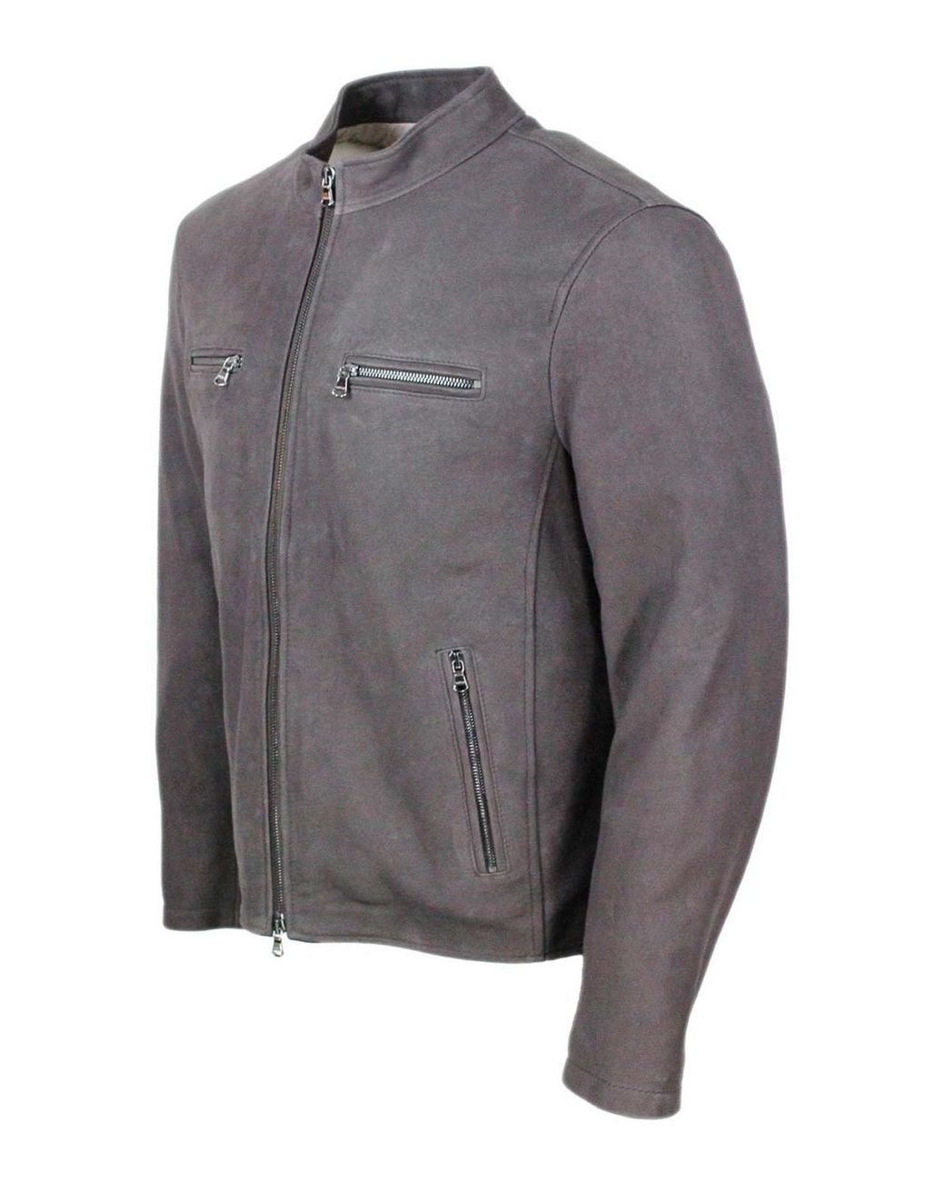Barba Napoli Gray Jacket for men