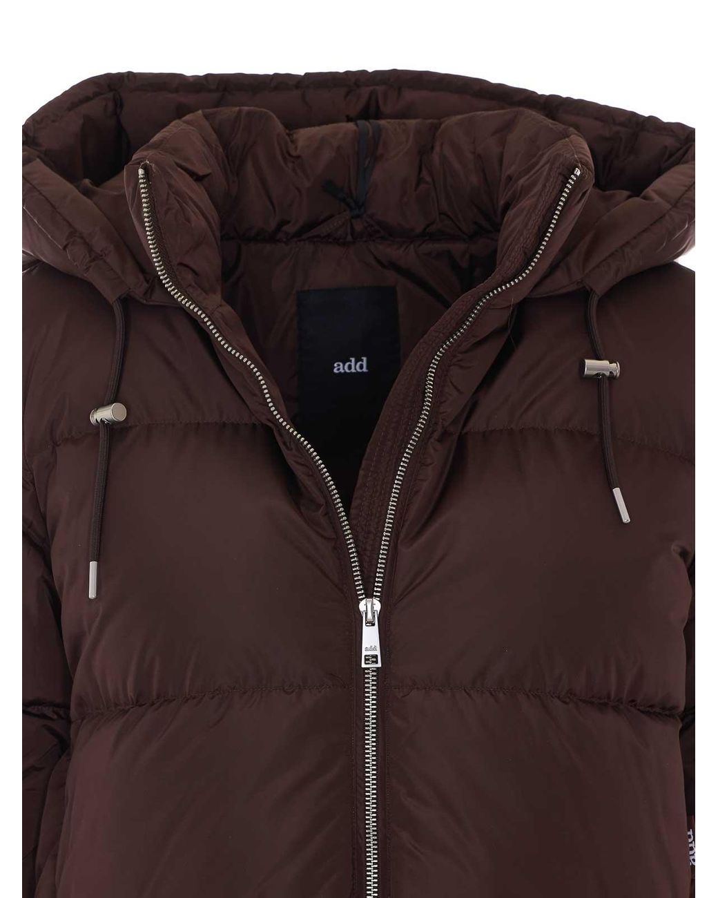 Add Brown Nylongloss Down Jacket