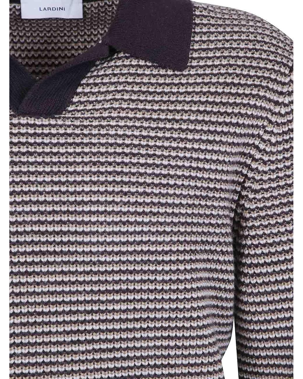 Lardini Blue Polo Shirt for men