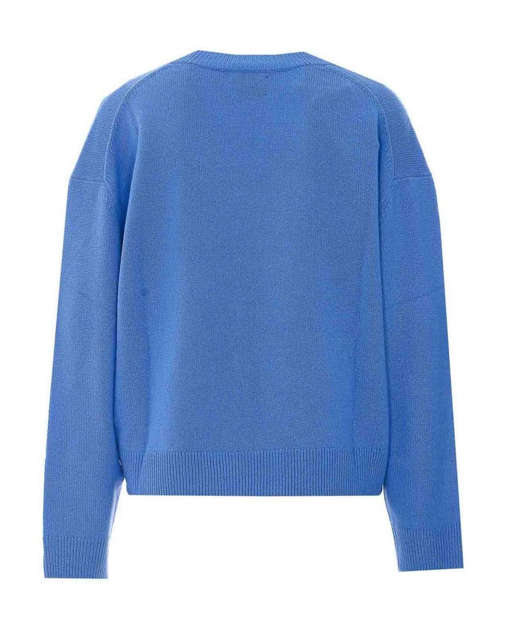 Anine Bing Blue Lee Sweater