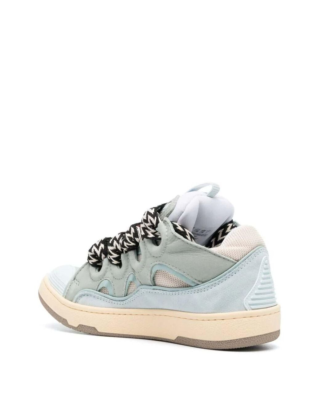 Lanvin White Curb Sneakers Fwskdk02Dra2A21