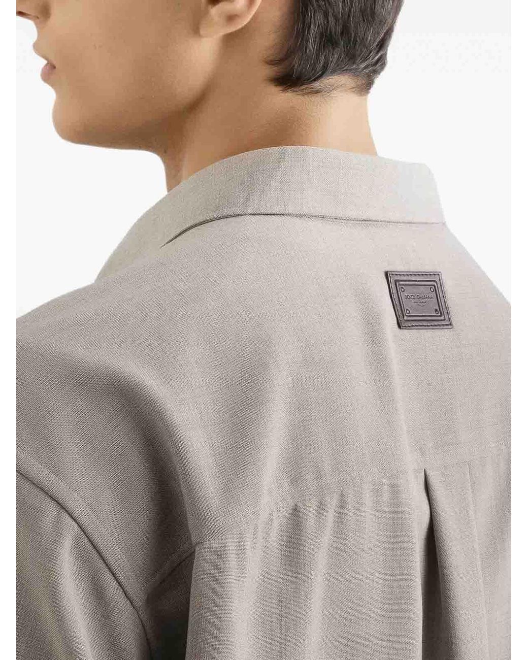 Dolce & Gabbana Gray Shirt for men