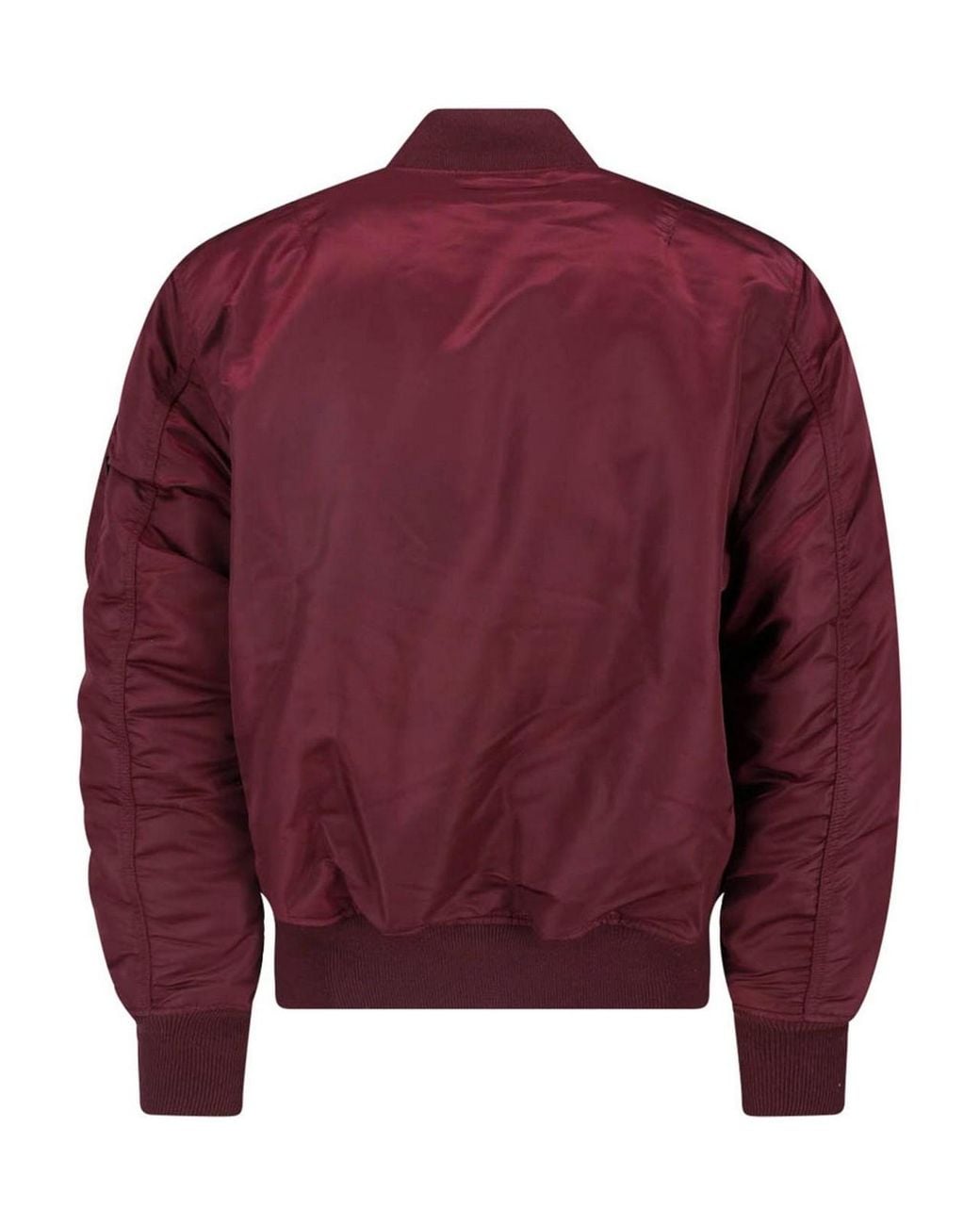 Alpha Industries Red Reversible Bomber Jacket for men