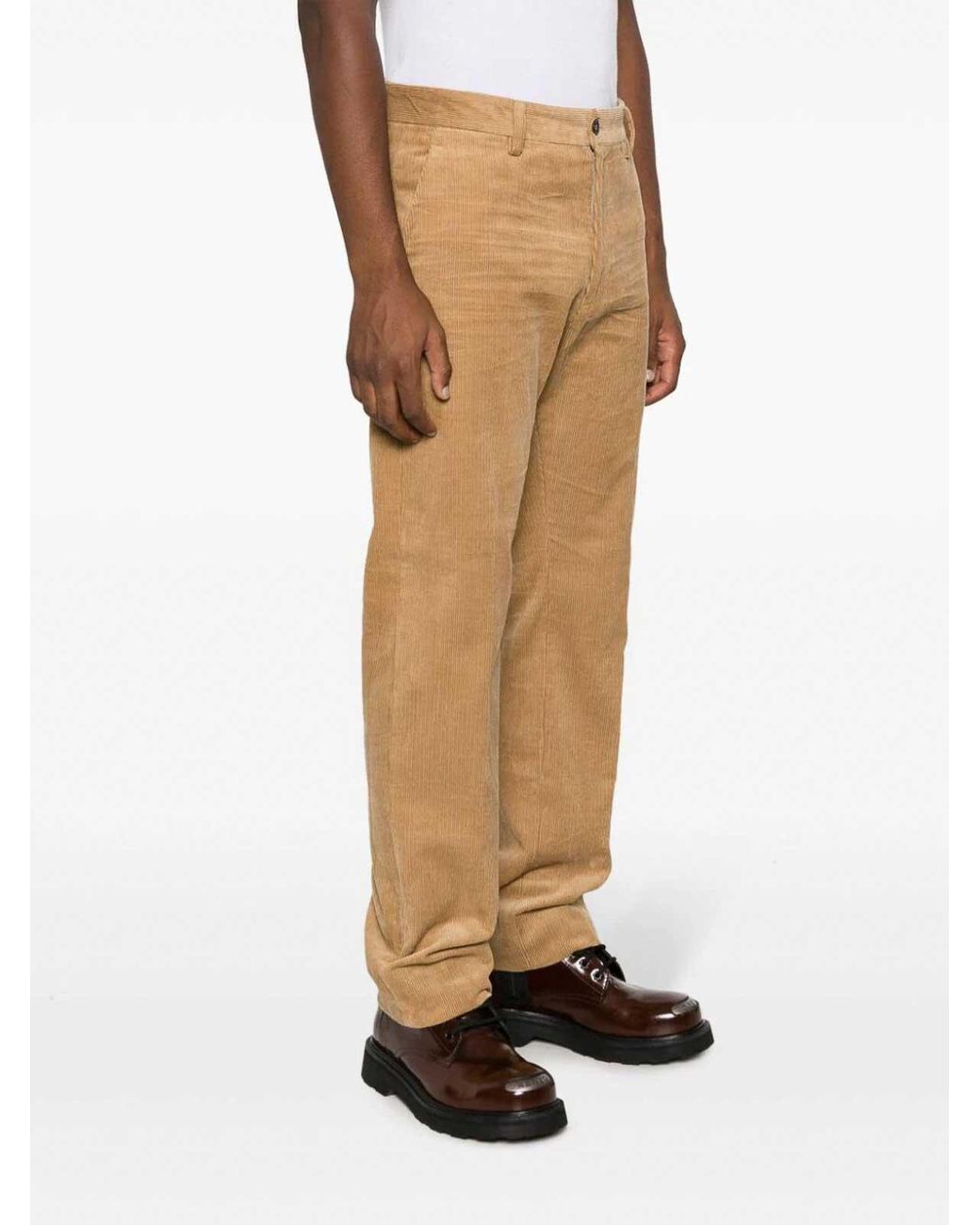 DSquared² Natural Straight Trousers for men