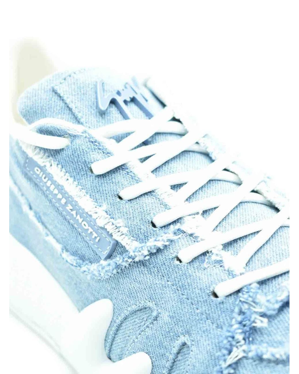 Giuseppe Zanotti Blue Sneakers for men