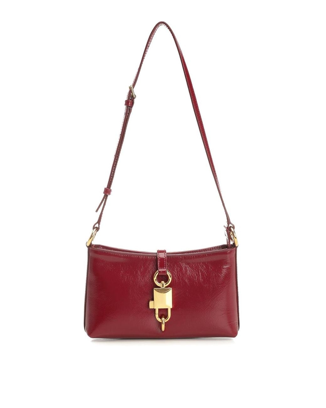 Dolce & Gabbana Red Lock Shoulder Bag