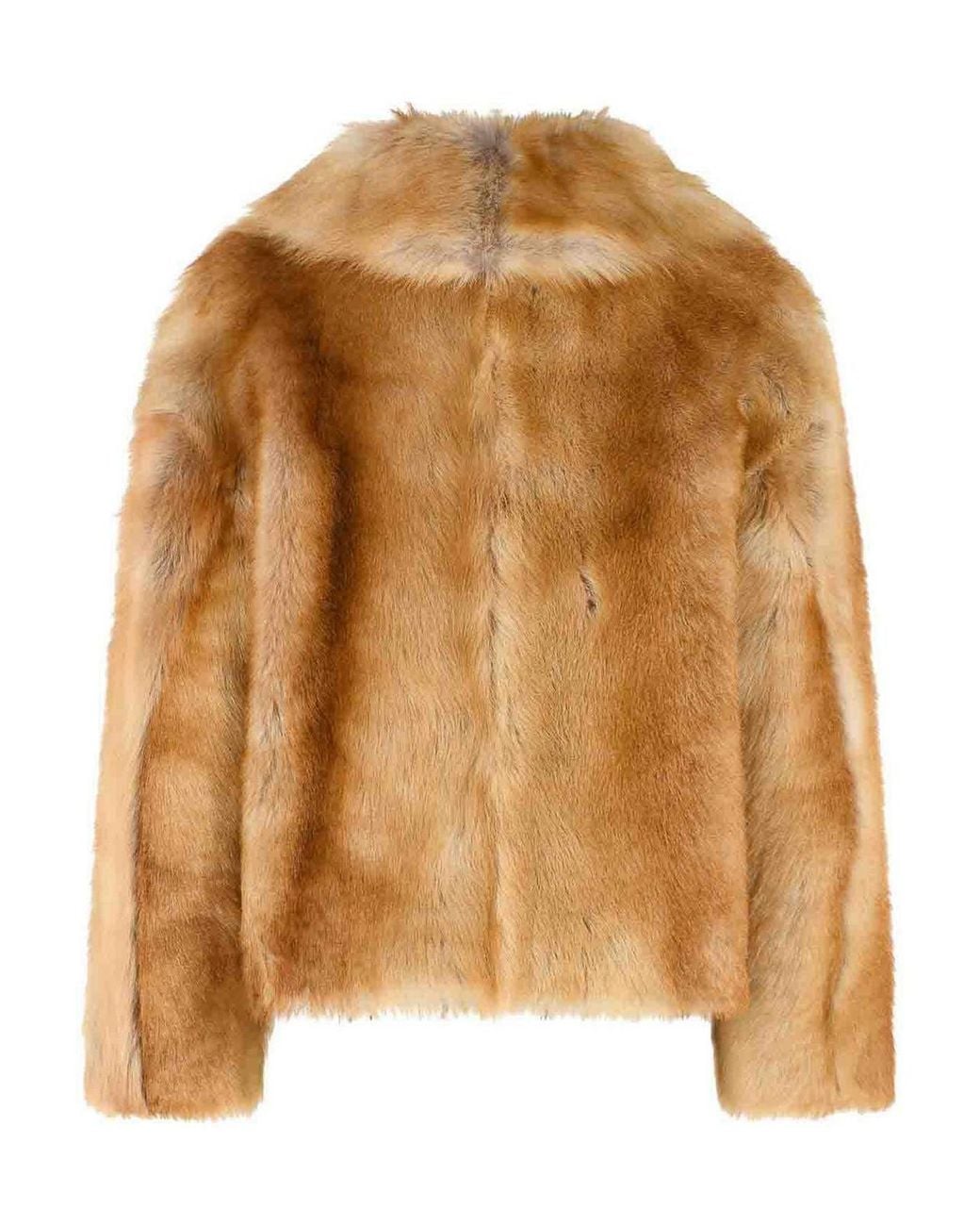 Salvatore Santoro Brown Sheepskin Fur