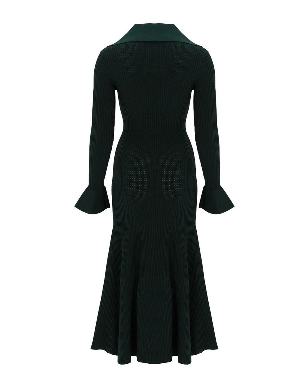 Self-Portrait Black Maxikleid