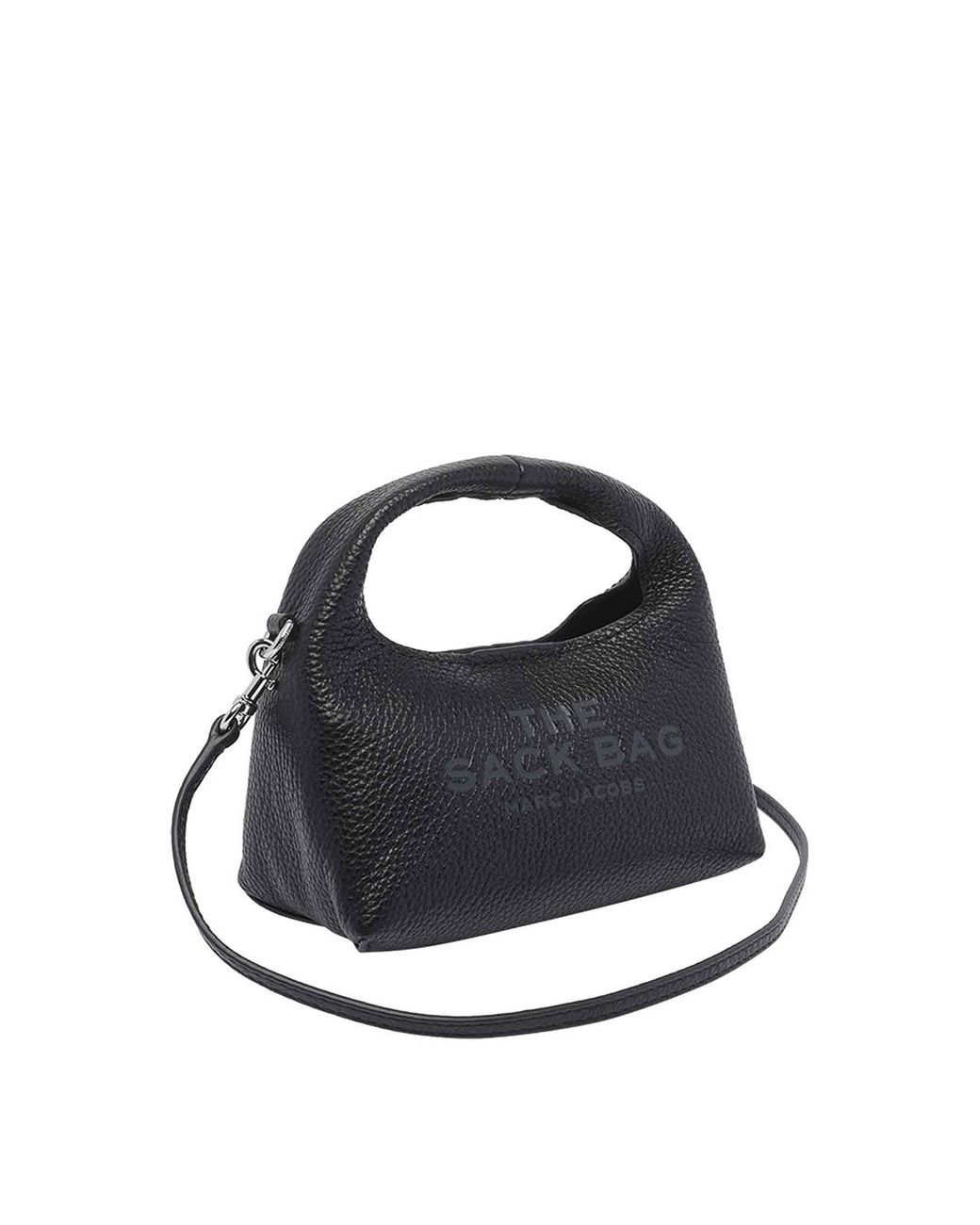 Sack Micro Marc Jacobs The Micro Crossbody Sack Bag in Black | Lyst