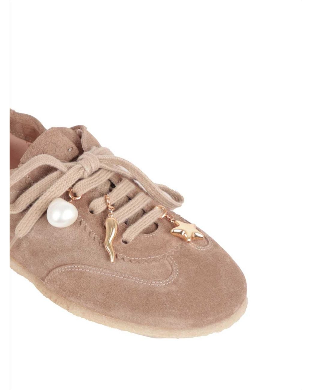 Agl Attilio Giusti Leombruni Pink Charming Suede Sneakers
