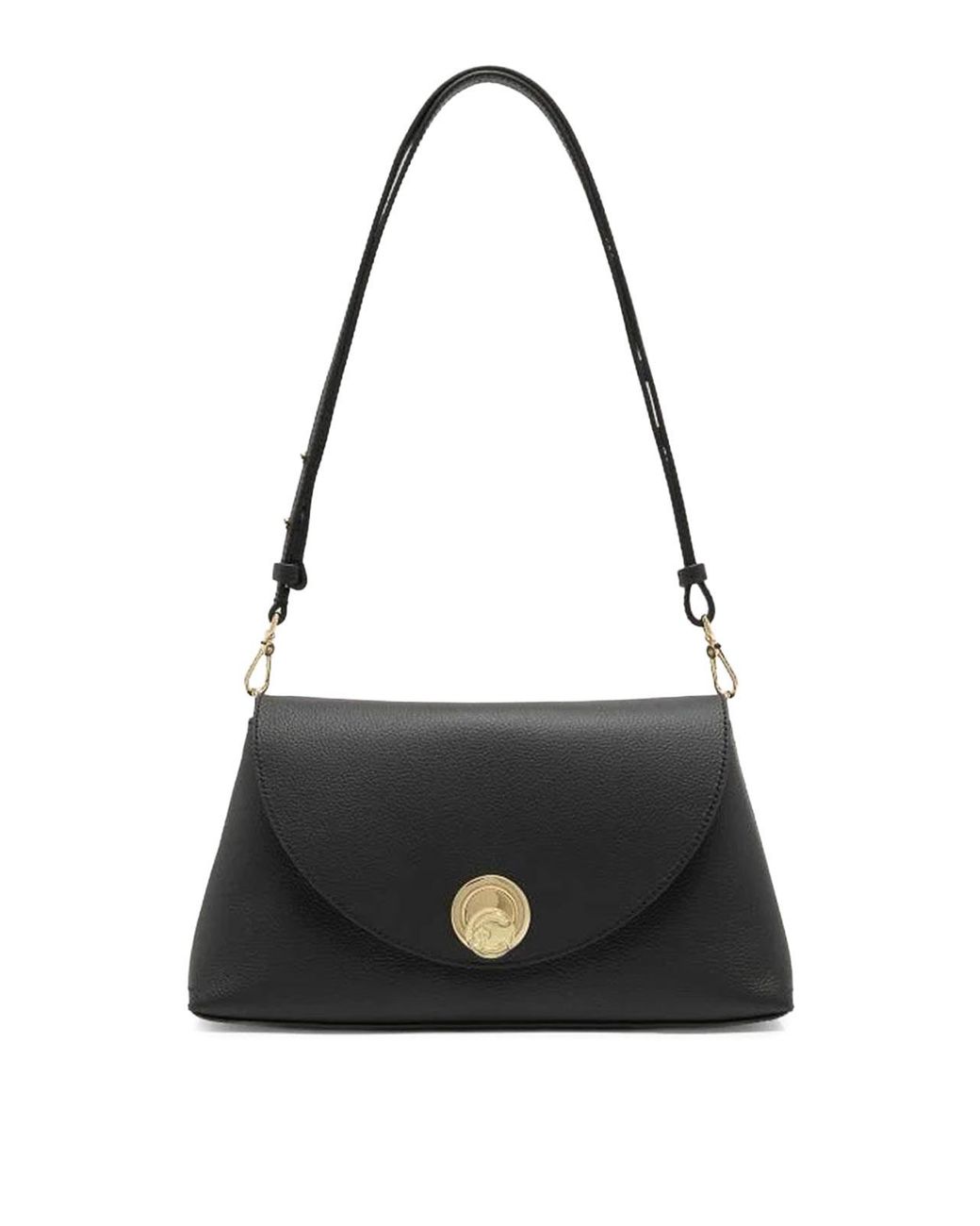 Coccinelle Black Medium Nikla Shoulder Bag