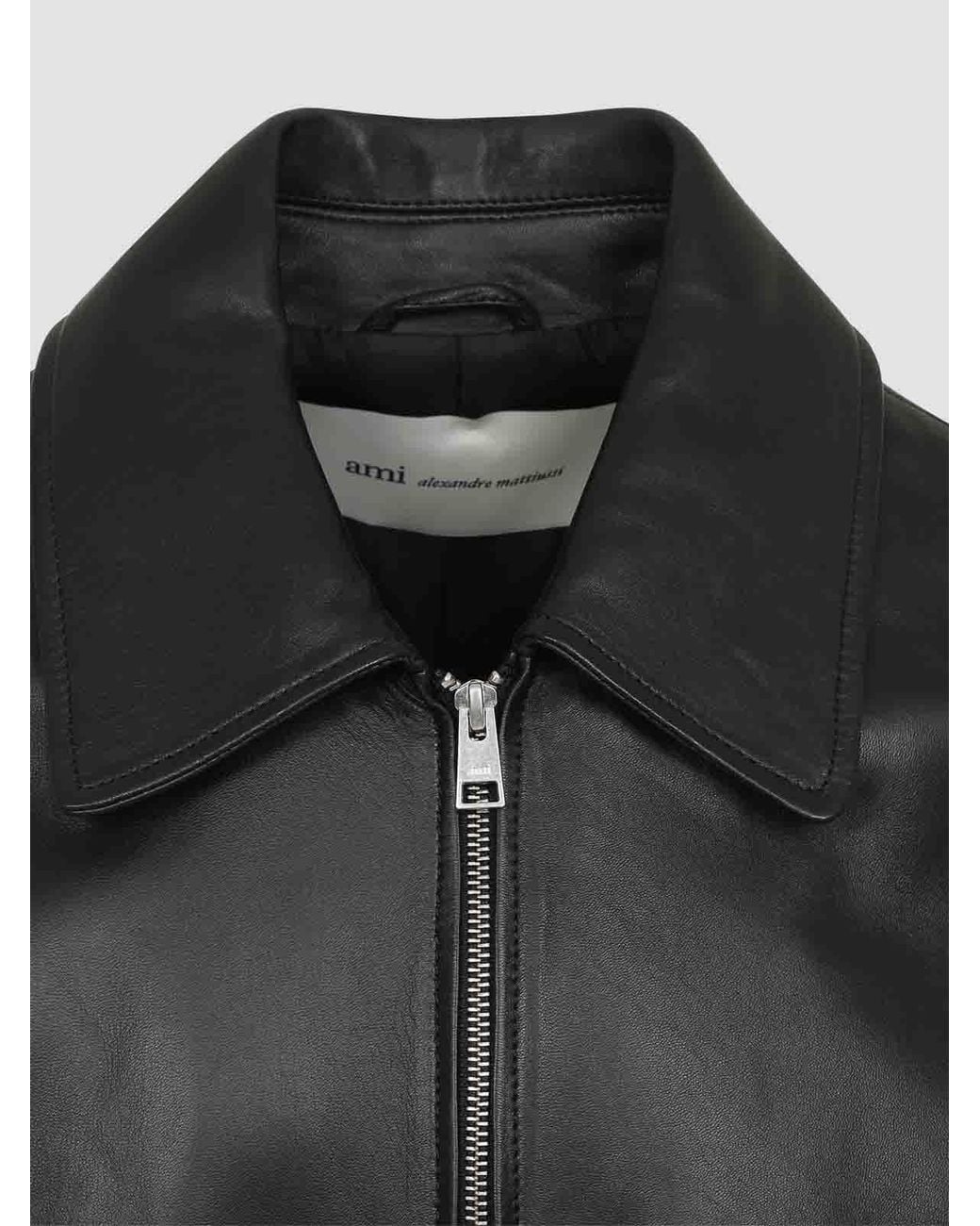 Giacca di AMI in Black da Uomo