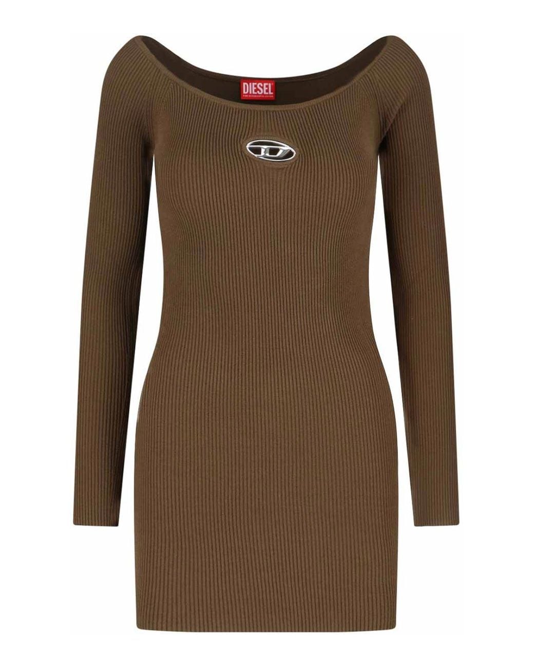 DIESEL Brown Mini Dress