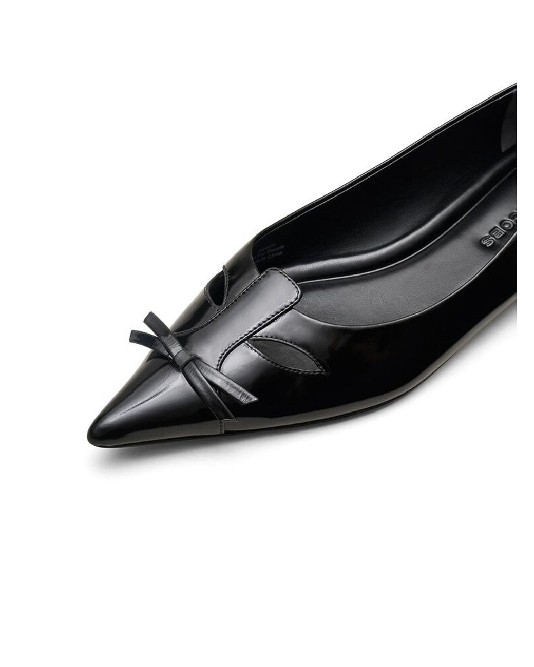 Marc Jacobs Black Leather Ballerinas