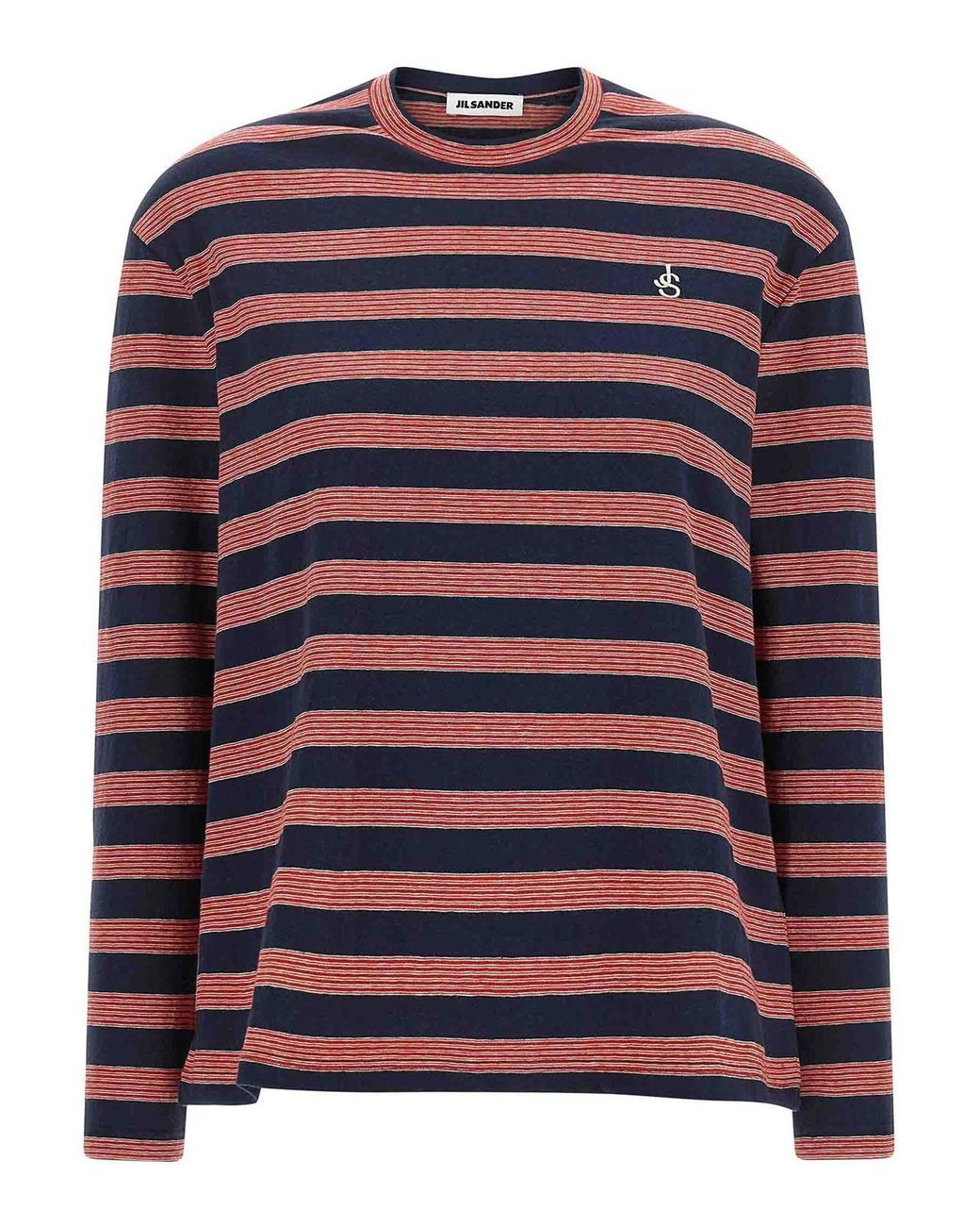 Jil Sander Blue Striped T-Shirt