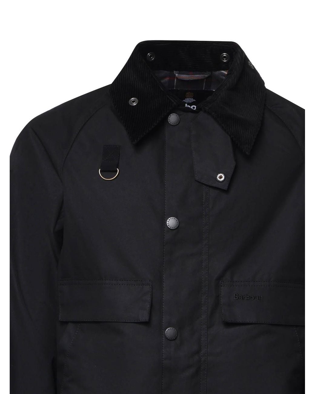 Barbour Blue Spey Long Waxed Jacket for men
