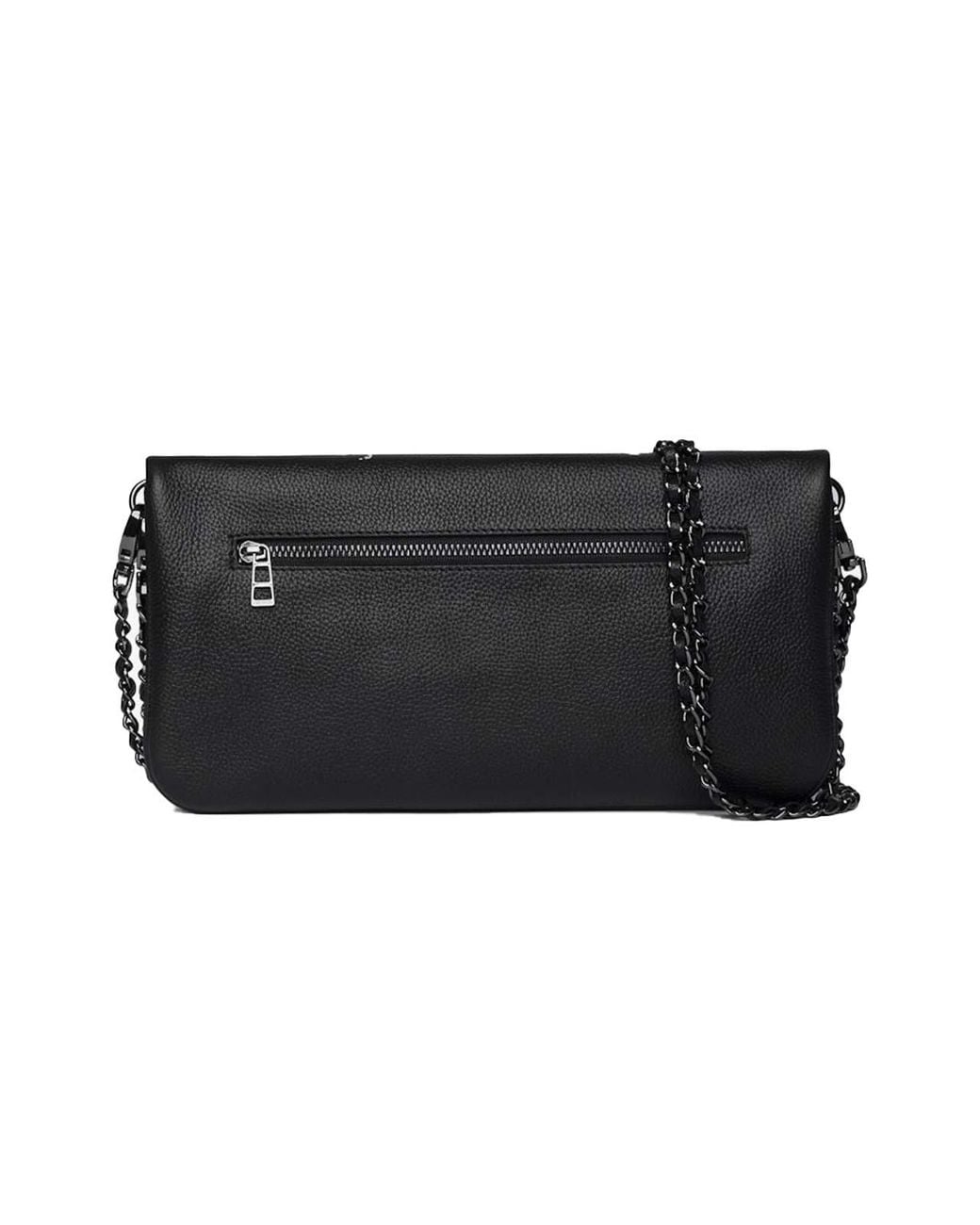 Zadig & Voltaire Black Rock Grained Leather Punk