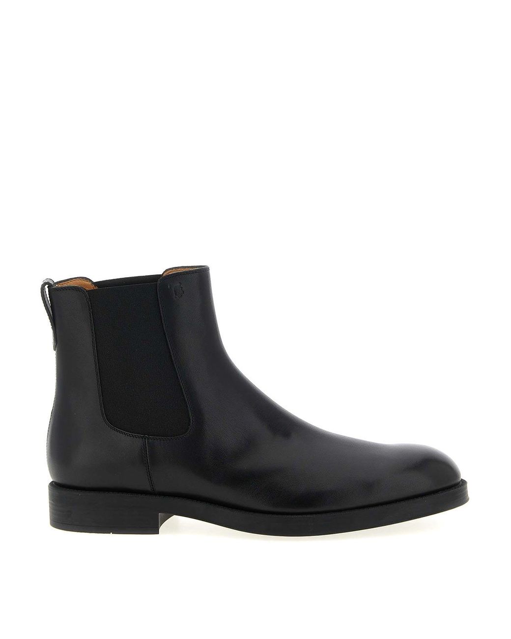 Tod's Black Chelsea Ankle Boots for men