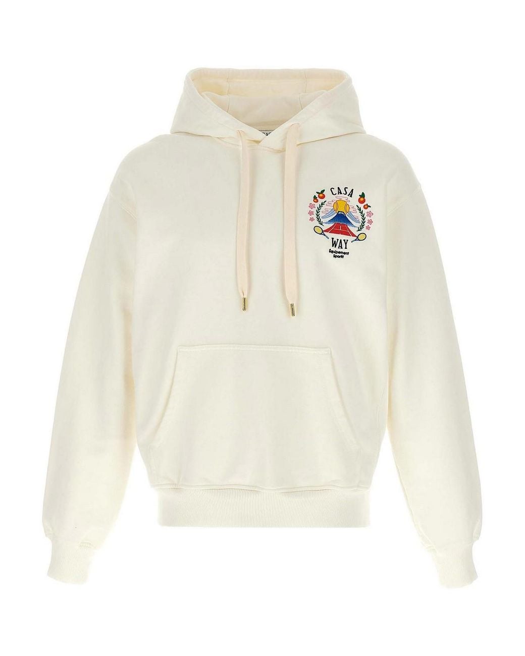 Casablanca White 'Casa Way Mountain' Sweatshirt for men