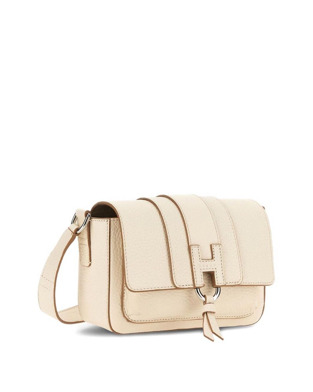 Hogan Natural Leather Crossbody Bag