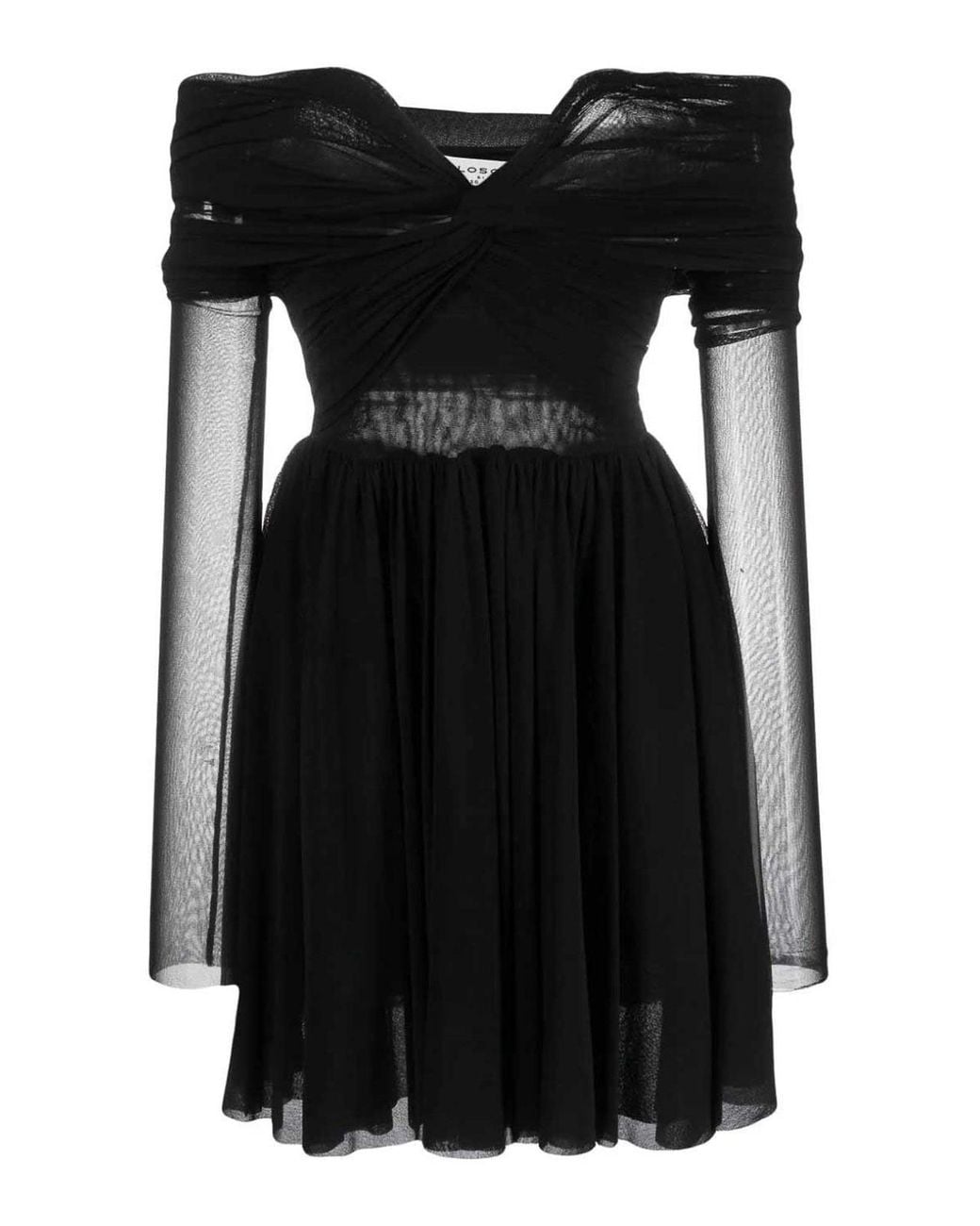 Philosophy Di Lorenzo Serafini Black Dress