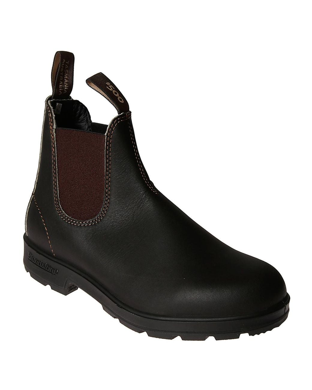 Blundstone Brown Rustik Ankle Boots for men