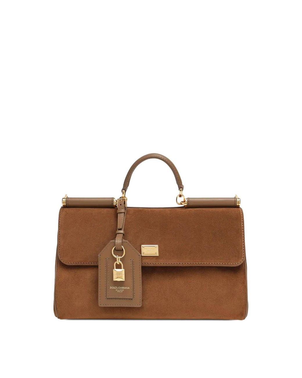 Dolce & Gabbana Brown My Sicily Hand Bag