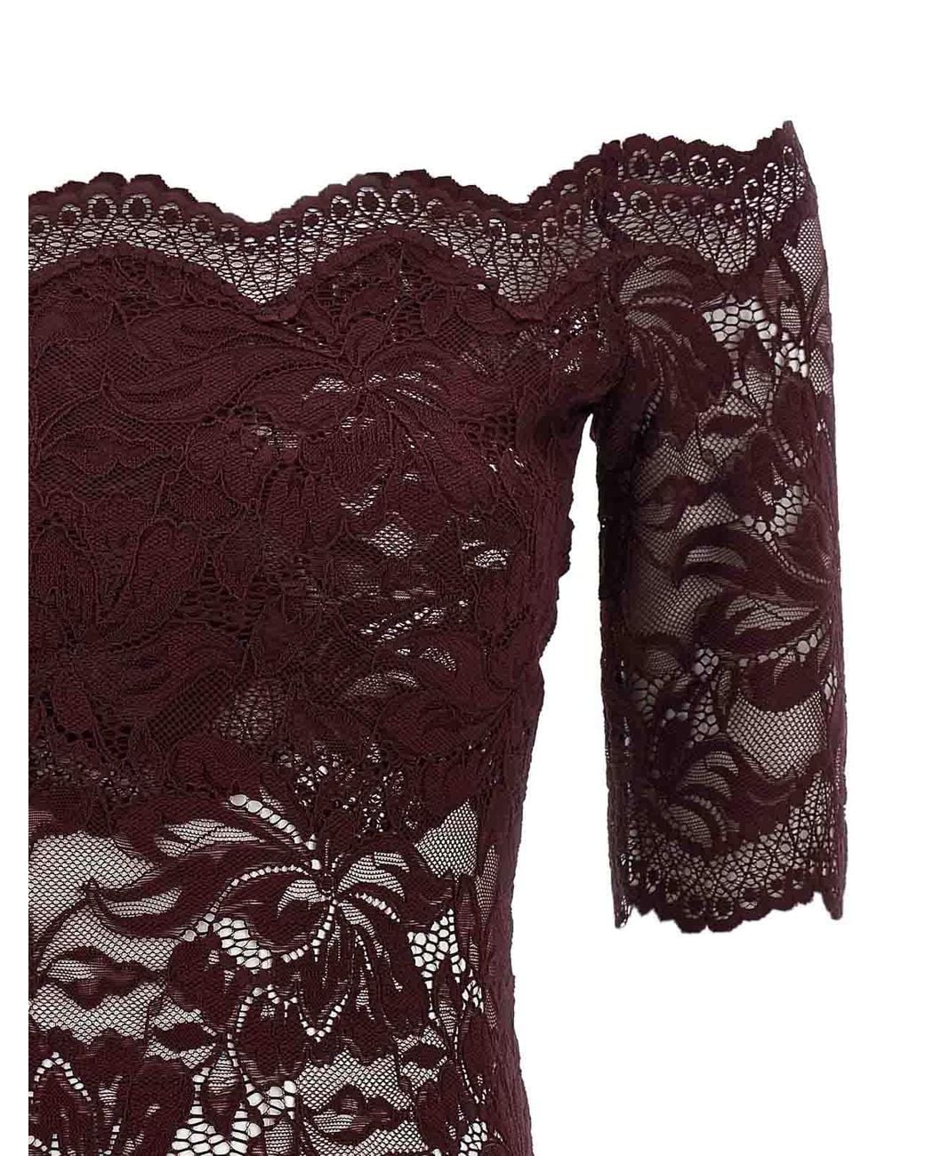Rabanne Red Lace Top