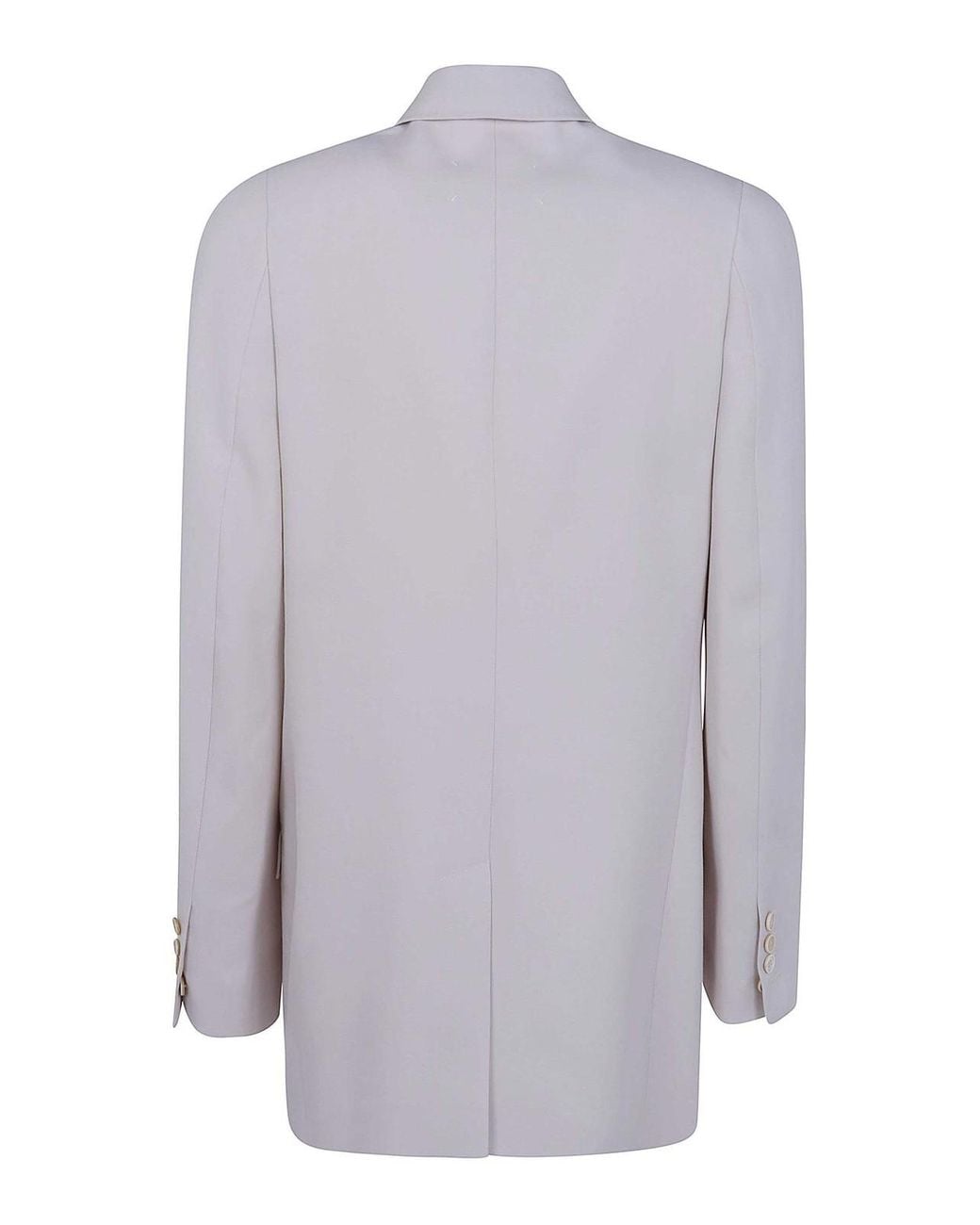 Maison Margiela Purple Double Breasted Blazer