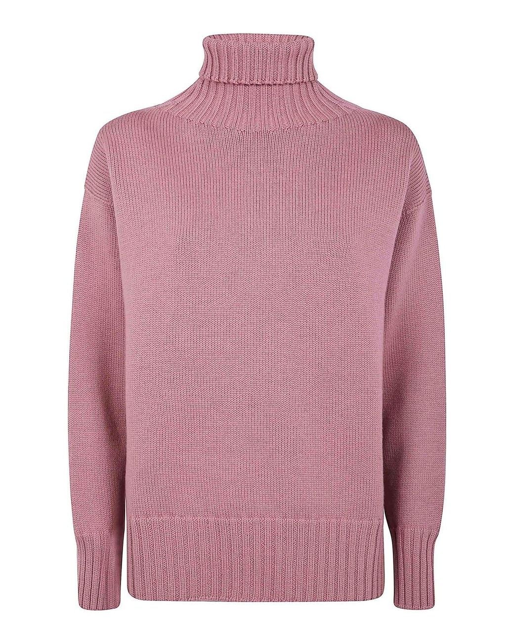 Drumohr Pink Long Sleeve Turtle Neck